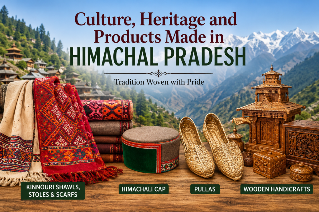 CULTURE AND PRODUCTS OF HIMACHAL